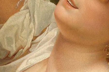 Фрагмент Italian Midday inscribed in Cyrillic script