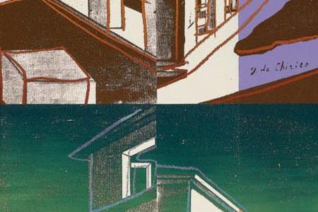 Фрагмент ITALIAN SQUARE WITH ARIADNE AFTER DE CHIRICO