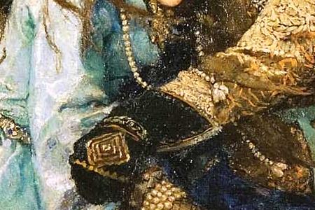 Фрагмент Иван-Царевич на сером волке. 1889.