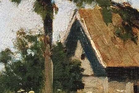 Фрагмент Избушка на лугу.