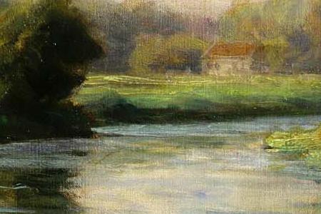 Фрагмент Излучина реки