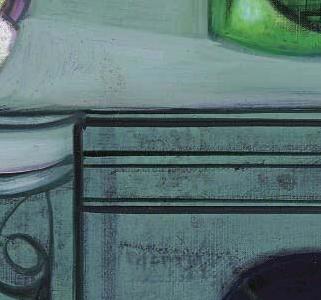 Фрагмент Jeux de fleurs sur la chemin e