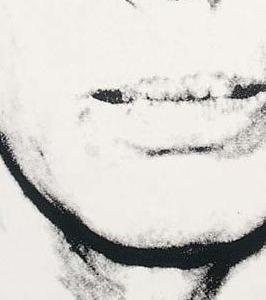 Фрагмент Joseph Beuys черно белый