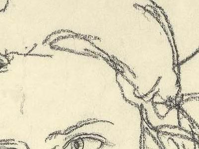 Фрагмент JUNGE FRAU (FRAU BERGER LAMPL)