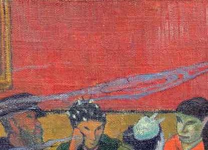 Фрагмент Кафе в Арле 1888 год