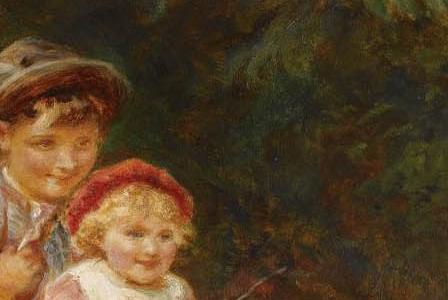 Фрагмент Катание на лошади