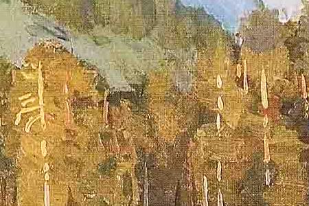 Фрагмент Катунь весной.