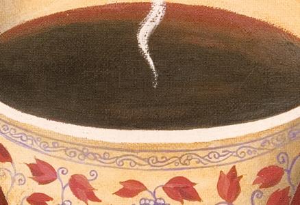 Фрагмент Keemun black tea.