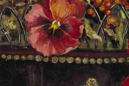 Фрагмент Композиция из цветов 1