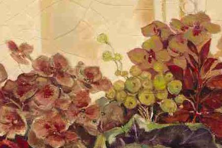 Фрагмент Композиция из цветов 3