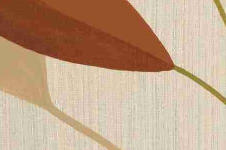 Фрагмент Композиция из веток с листьми 1