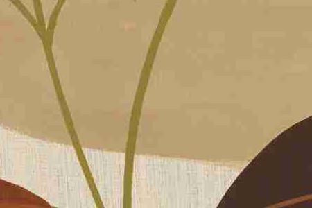 Фрагмент Композиция из веток с листьми 2