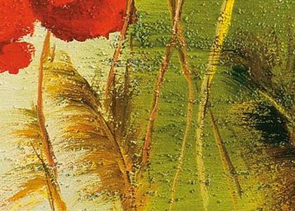 Фрагмент Красные маки I