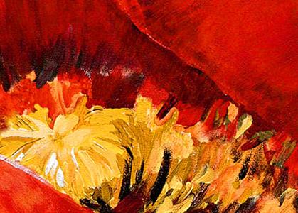 Фрагмент Красный мак II