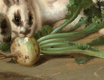 Фрагмент Кролики за ужином