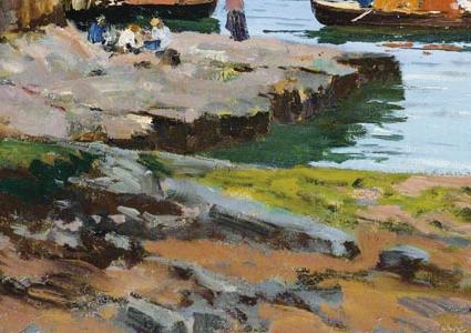 Фрагмент LA BAIE DE NAPLES