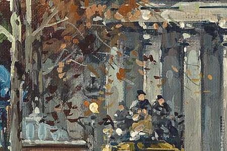 Фрагмент La place de la Madeleine