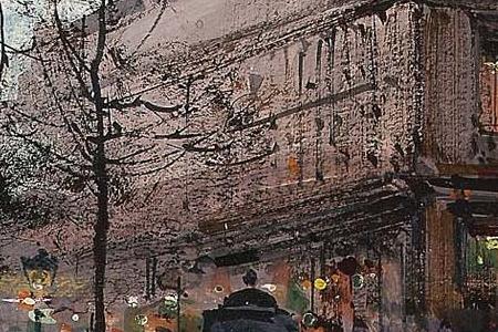 Фрагмент La Place du Chatelet Paris