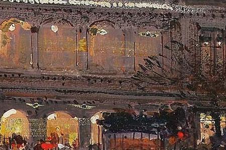 Фрагмент La Place du Chatelet Paris