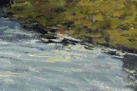 Фрагмент LA SEINE À BOUGIVAL