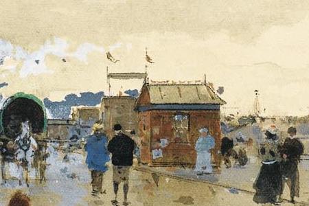 Фрагмент LA SEINE ASNIERES