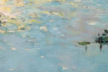 Фрагмент LAKE LANDSCAPE