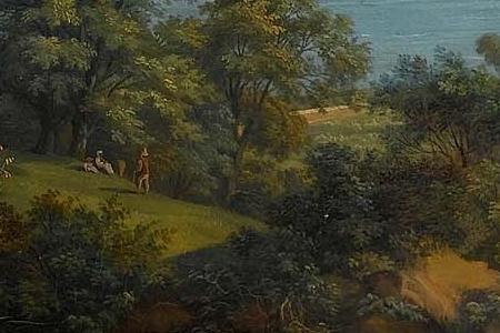 Фрагмент Lake Maggiore with the Borromean Islands