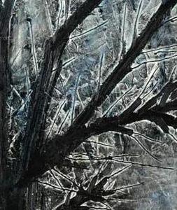 Фрагмент LANDSCAPE WITH TREE