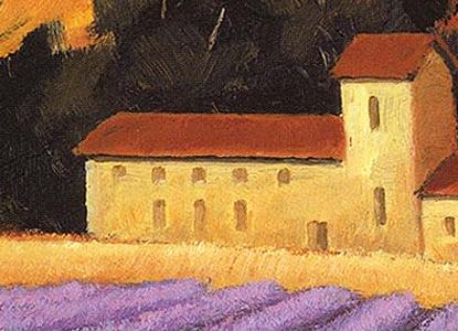 Фрагмент Lavender Skies Diteil