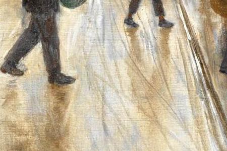 Фрагмент LE BOULEVARD SAINT-DENIS,PARIS