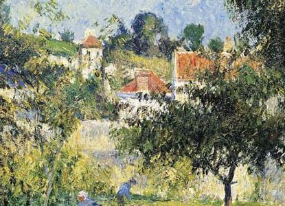 Фрагмент LE JARDIN DE MAUBUISSON PONTOISE