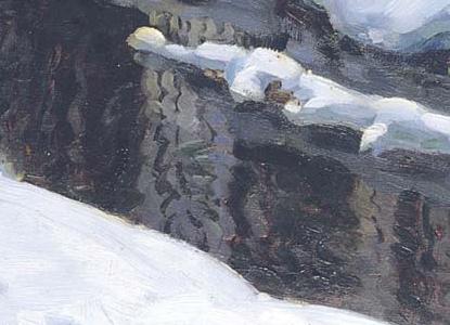 Фрагмент Le printemps prematur en Lithuanie