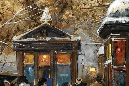 Фрагмент LE QUAI DE LA MÉGISSERIE À PARIS