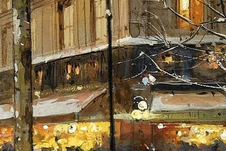 Фрагмент LE QUAI DE LA MÉGISSERIE À PARIS