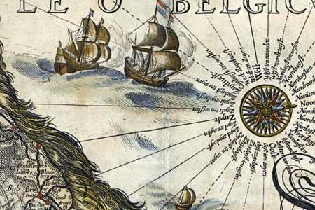 Фрагмент LEO BELGICUS AMSTERDAM CLAES JANSZ VIS