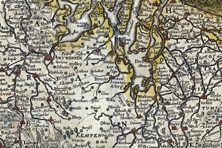 Фрагмент LEO BELGICUS AMSTERDAM CLAES JANSZ VIS