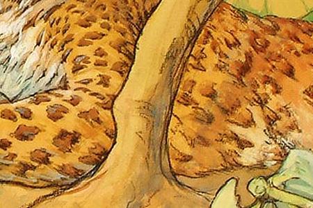 Фрагмент Leopard in Tree