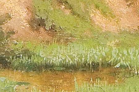 Фрагмент Лес. 1874.