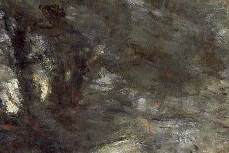 Фрагмент Les ch nes-verts dans la vall e