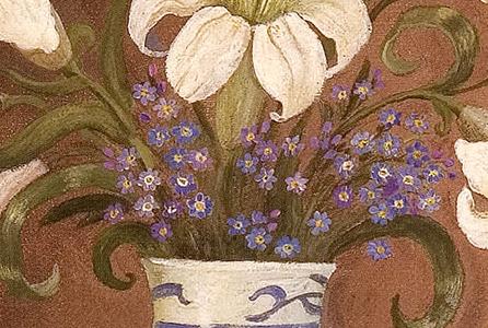 Фрагмент Lily bouquet.