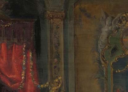 Фрагмент LOUIS XV IN THE THRONE ROOM