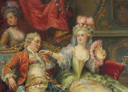 Фрагмент LOUIS XV IN THE THRONE ROOM