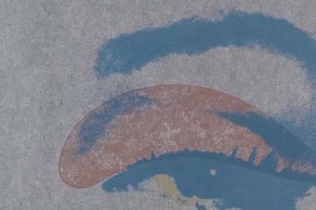 Фрагмент MARILYN на бледно голубом