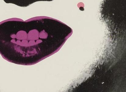 Фрагмент MARILYN на грязно розовом