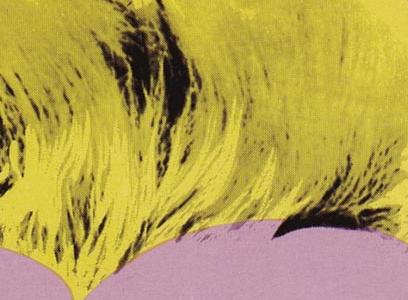 Фрагмент MARILYN на ярко пурпурном