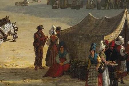 Фрагмент MARKET IN THE HAGUE