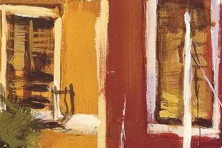 Фрагмент Mediterranean waterfront I.