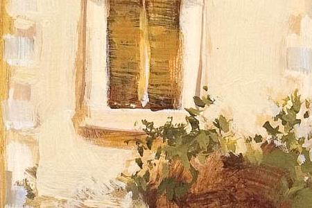 Фрагмент Mediterranean waterfront II.