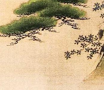 Фрагмент Минамото-но Есицунэ (Полководец).18 век.