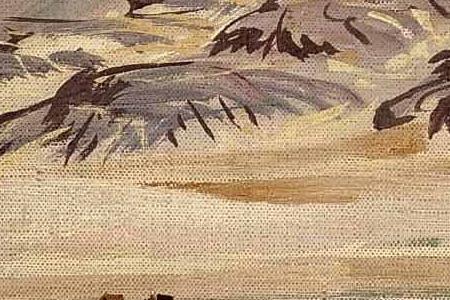 Фрагмент MOUNTAIN LANDSCAPE